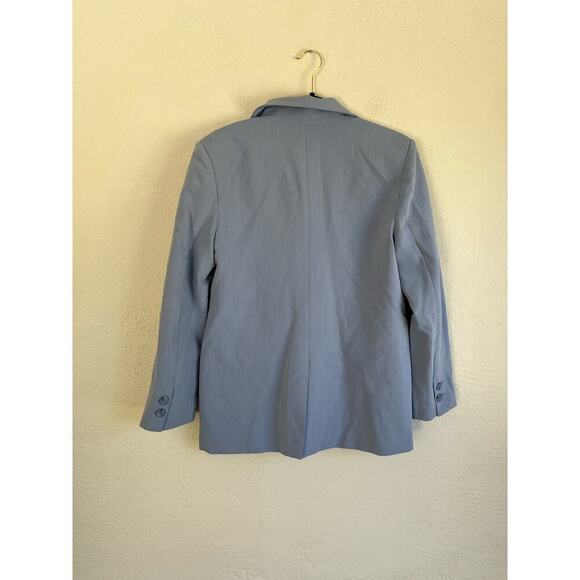 Anthropologie Endless Rose Woman Clean Blue 3 Button Suit Blazer , Size … - Picture 13 of 15